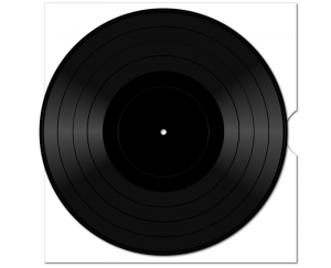 vinyl 12-inch LP dubplate (black) {no label} [on sleeve]